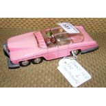 A Dinky Toys No.100 Lady Penelope's "FAB 1" from "Thunderbirds" complete with original rocket (