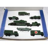 A rare Matchbox Series Army Transport Set - boxed