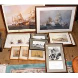 Selection of Military engravings, prints
