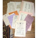 Scrapbook containing selection of postcards, Isle of Wight ephemera, etc.