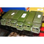 Dinky Toys No.622 Six 10-Ton Army Trucks