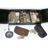 Selection of silver coinage, etc.