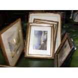 Selection of 19th century and other watercolours