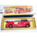 Boxed Matchbox King Size Merryweather Fire Engine K-15