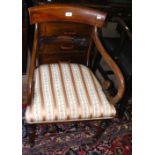 A Regency carver chair