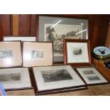 Various old engravings - Isle of Wight related