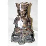 A 21cm high - Ming period - Chinese bronze Buddha figure