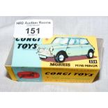 Boxed Corgi Morris Mini Minor No.226