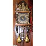 Reproduction Dutch wall clock