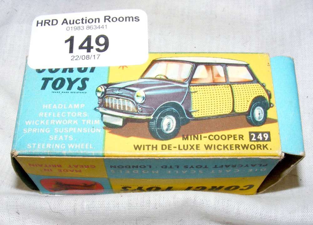 Boxed Corgi Mini Cooper No.249