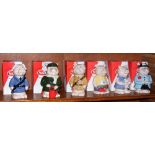 A set of six boxed Wade Collector's Club pig money banks