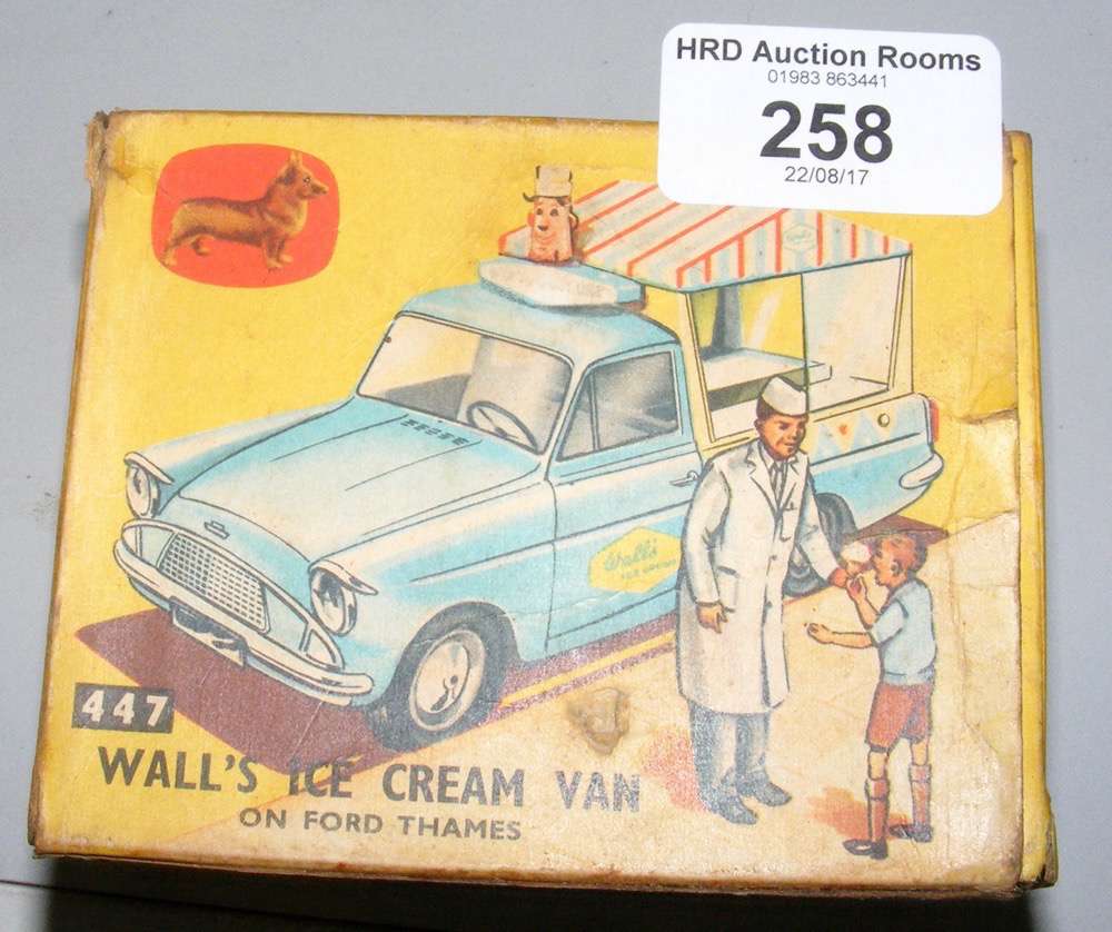 Corgi Wall's Ice Cream Van No. 477 in original box