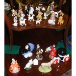 Selection of collectable Wade Whimsies