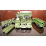 Dinky Toys No. 622 six 10-ton Army Trucks