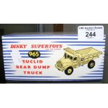 Boxed Dinky Supertoy 965 - Euclid Rear Dumper Truck