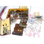 Collectable coinage, banknotes, etc