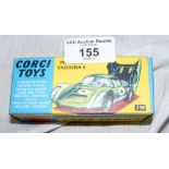 Boxed Corgi Porsche Carrera 6 No.330 in reproduction box