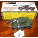 Boxed Corgi Saladin Armoured Car