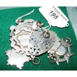 Collection of seven assorted Isle of Wight and other medals, including Ryde Football League 1899,