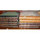 Dr J C Mardrus - "Les Mille Nuits et Une Nuit" in eight half calf bound volumes, together with Heath