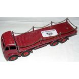 A Dinky No.505 Foden Truck in maroon