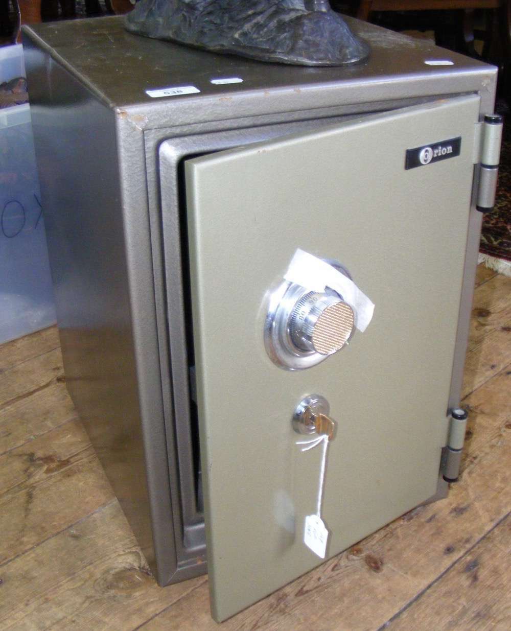 A 50cm high lockable safe