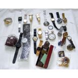 Selection of gent's wrist watches