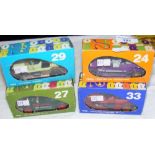 Four boxed Rio die-cast vehicles, including Mercedes Limousine