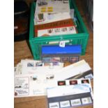 A quantity of First Day Covers, mint sets, etc.