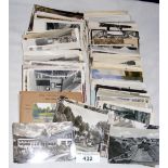 A collection of over 250 vintage British topographic and other postcards
