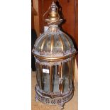 An antique style Turkish lamp - 60cm high