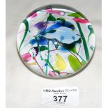 Scottish Borders "Fish" paperweight dated 2007