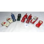 Early Dinky Pick-up Trucks, Austin Healey, etc.