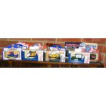 Selection of boxed die-cast vehicles