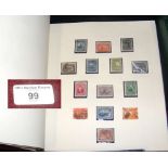 Stamp album for Canada and Provinces (Newfoundland) - mint and used - 19th century onwards