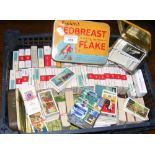 A large quantity of cigarette cards - sets and part sets - many in early cigarette packets
