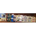 Selection of boxed die-cast model vehicles