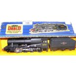 A boxed Hornby 00 freight locomotive and tender