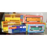 Boxed train rolling stock - American and other