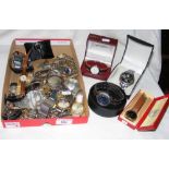 Gents and ladies wristwatches, pocket watches