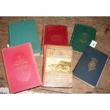 Selection of Isle of Wight books, including Black's Guide to The Isle of Wight