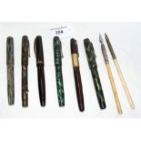 Various collectable fountain pens