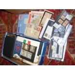 A large collection of stamps from around the world - GB and other