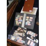 Collection of stamps - Egypt to modern - loose and in albums