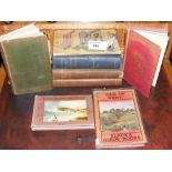 Selection of old Isle of Wight books