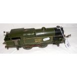 An old Hornby tinplate 0 gauge locomotive - Southern 2091