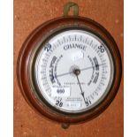 A Trinity House wall barometer by Heath & Co., London