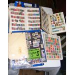 Selection of collectable stamps - GB and other - loose and in albums