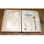 A Victorian nautical photograph album