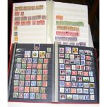 An album of Canada stamps - Queen Victoria to Elizabeth II, plus large Stock Book of USA stamps